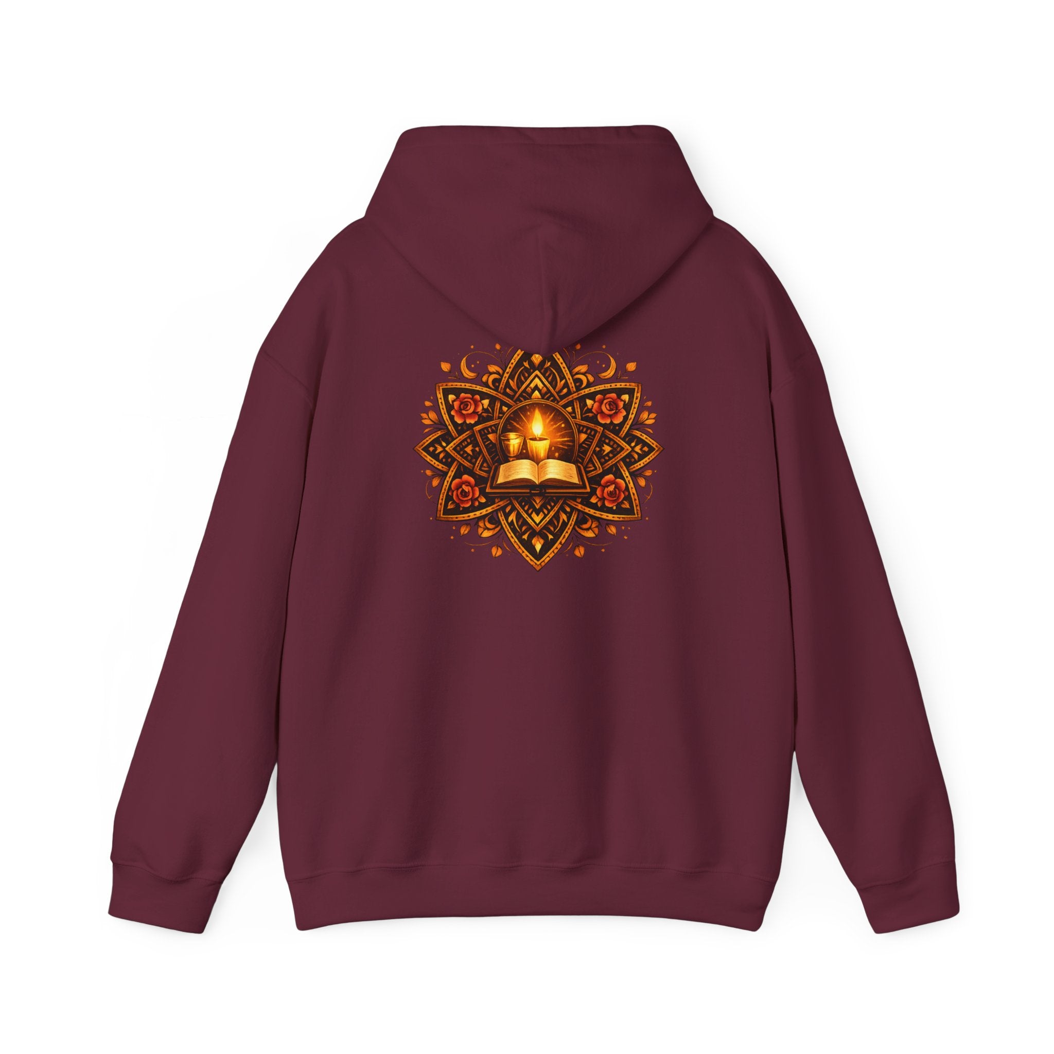 Clan Destiny Floral Rose Hoodie — "Own Your Light" Inspirational Pullover