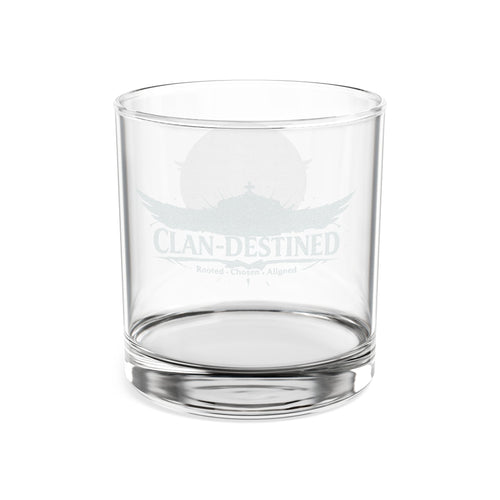 C.L.A.N. Crest Whiskey Glass