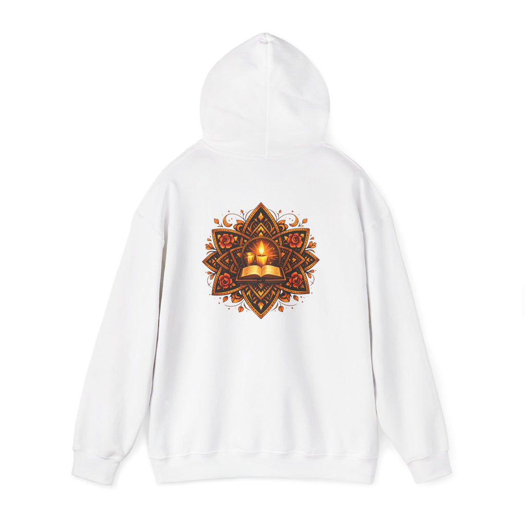 Clan Destiny Floral Rose Hoodie — "Own Your Light" Inspirational Pullover