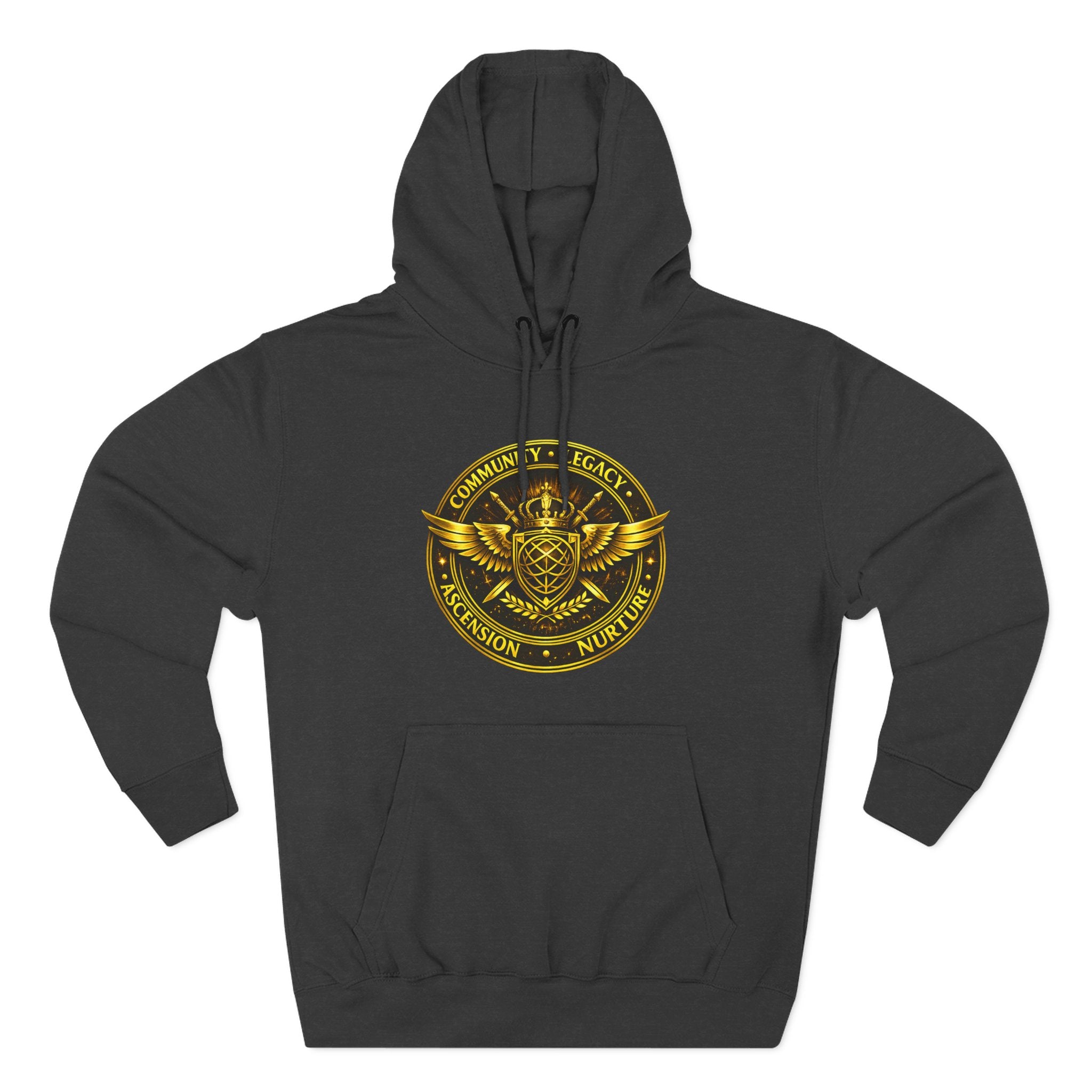Hoodie - Golden Esoteric Crest Graphic Hoodie (Clan-Destiny)