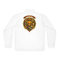 Ember Sigil Quarter-Zip Pullover — Fantasy Crest Backprint & Chest Emblem