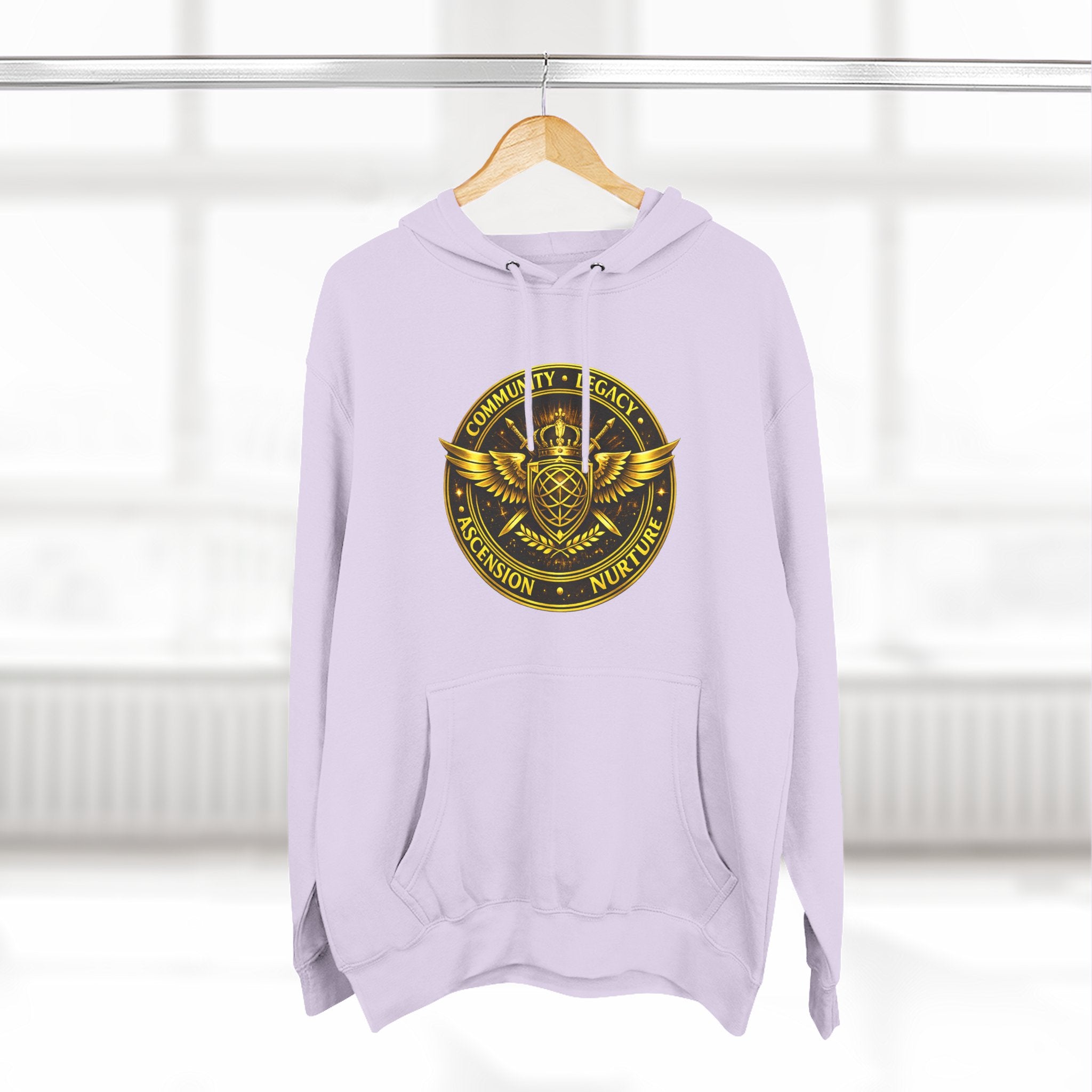 Hoodie - Golden Esoteric Crest Graphic Hoodie (Clan-Destiny)