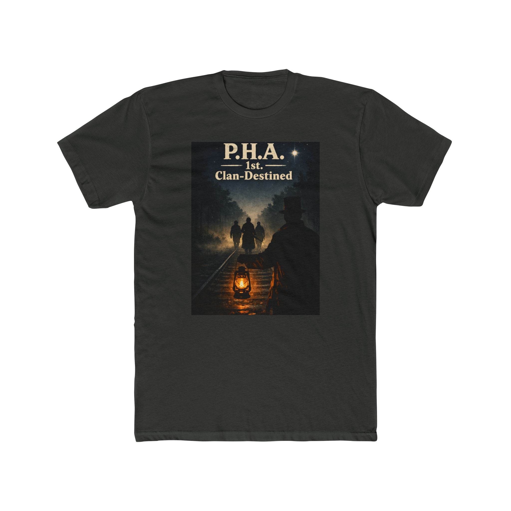 Clan-Destined P.H.A. Tee — Vintage Fraternal Crew Shirt