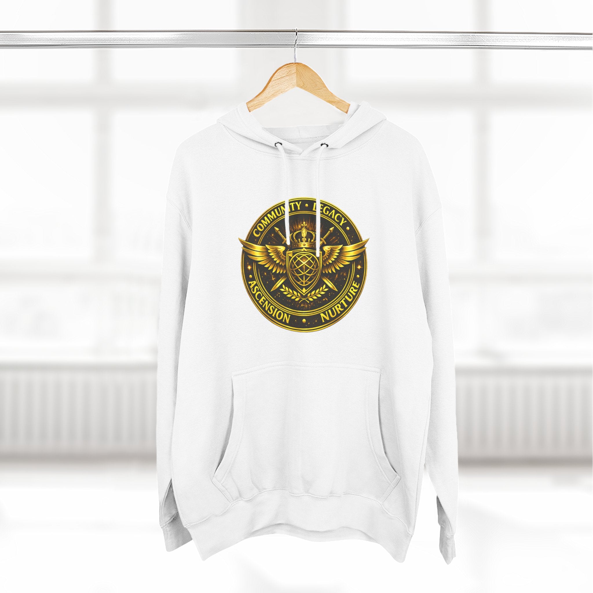 Hoodie - Golden Esoteric Crest Graphic Hoodie (Clan-Destiny)
