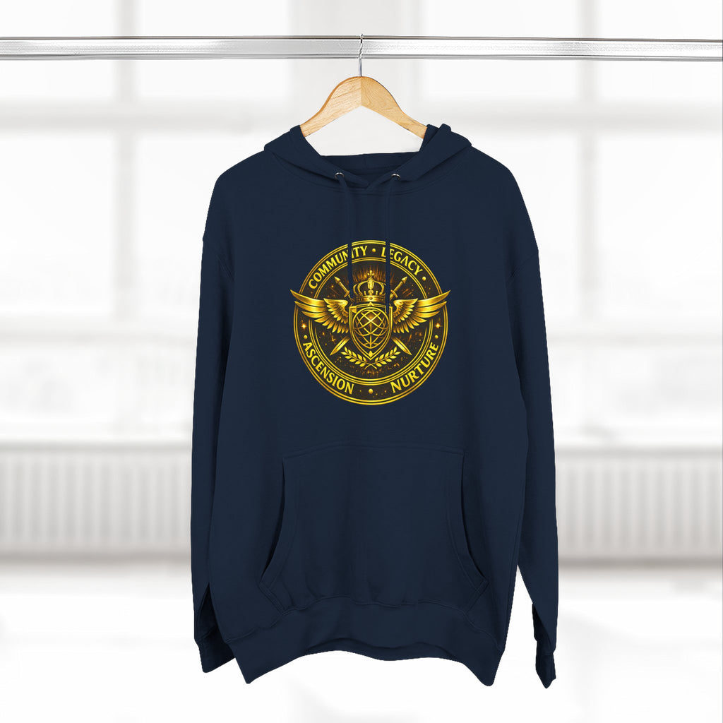 Hoodie - Golden Esoteric Crest Graphic Hoodie (Clan-Destiny)