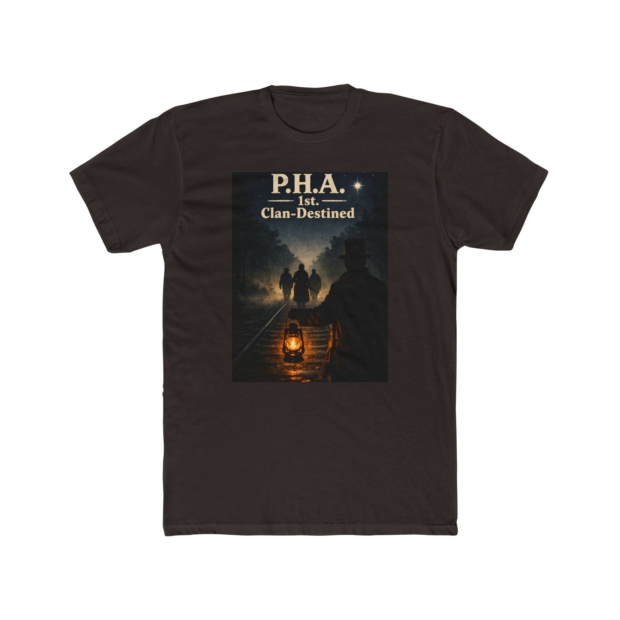 Clan-Destined P.H.A. Tee — Vintage Fraternal Crew Shirt