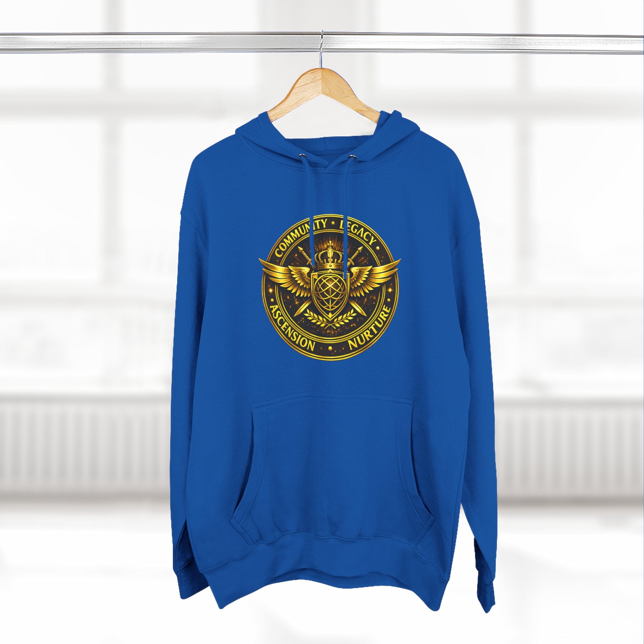 Hoodie - Golden Esoteric Crest Graphic Hoodie (Clan-Destiny)