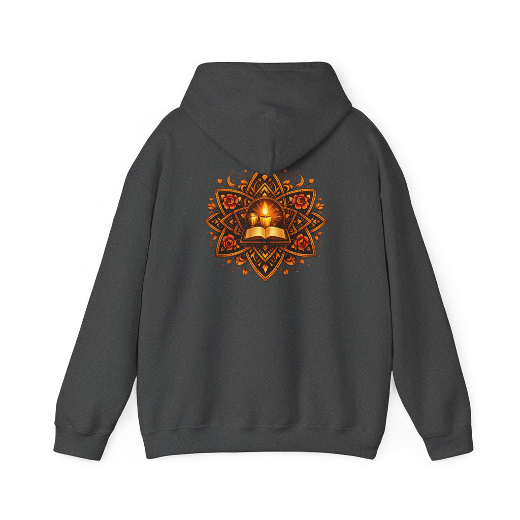 Clan Destiny Floral Rose Hoodie — "Own Your Light" Inspirational Pullover