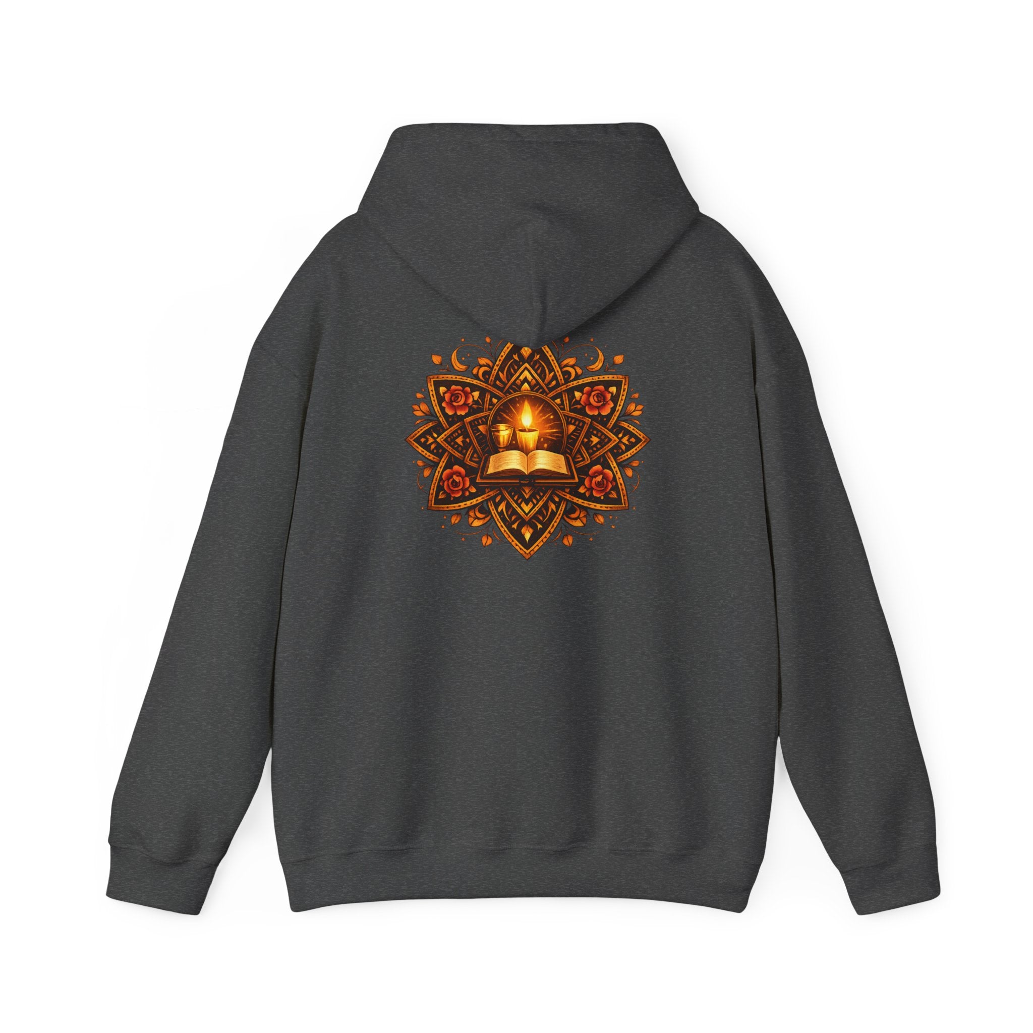 Clan Destiny Floral Rose Hoodie — "Own Your Light" Inspirational Pullover