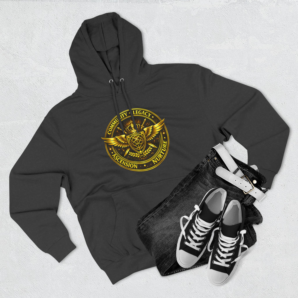 Hoodie - Golden Esoteric Crest Graphic Hoodie (Clan-Destiny)