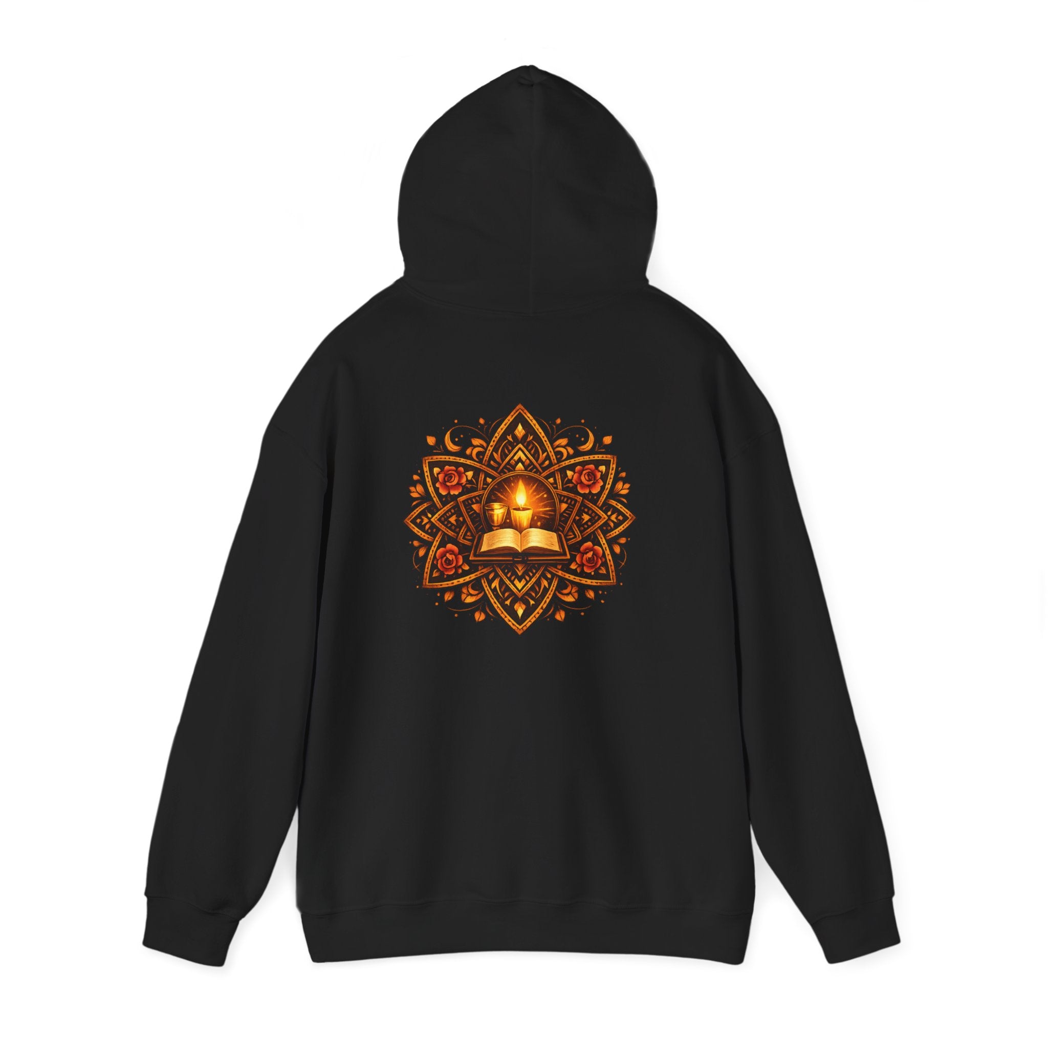 Clan Destiny Floral Rose Hoodie — "Own Your Light" Inspirational Pullover