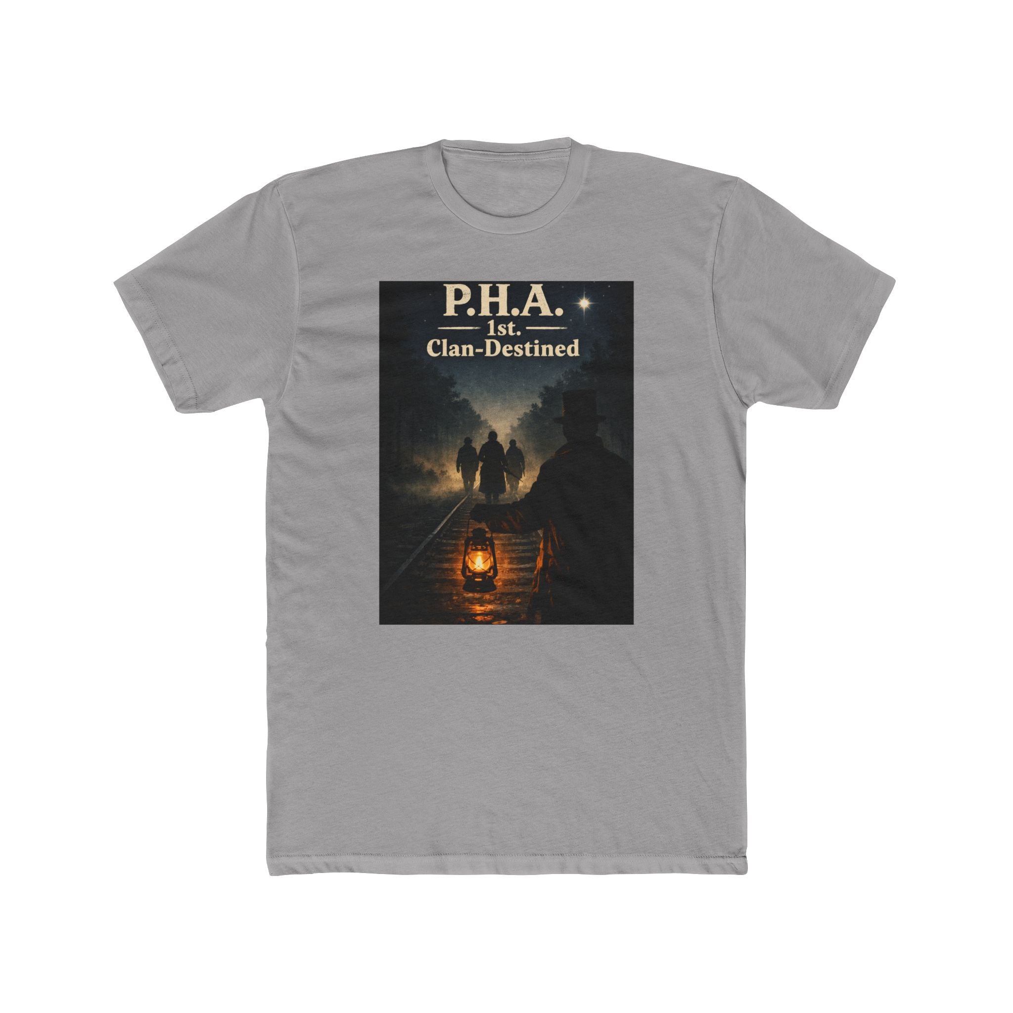 Clan-Destined P.H.A. Tee — Vintage Fraternal Crew Shirt