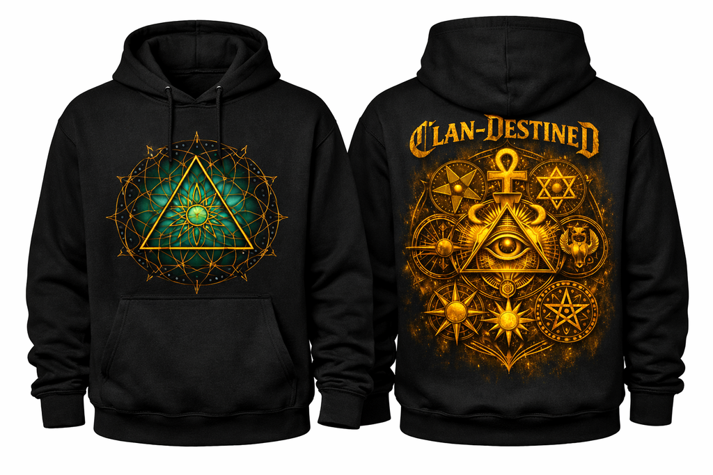 Clan-Destined Gold Crown Baseball Cap
