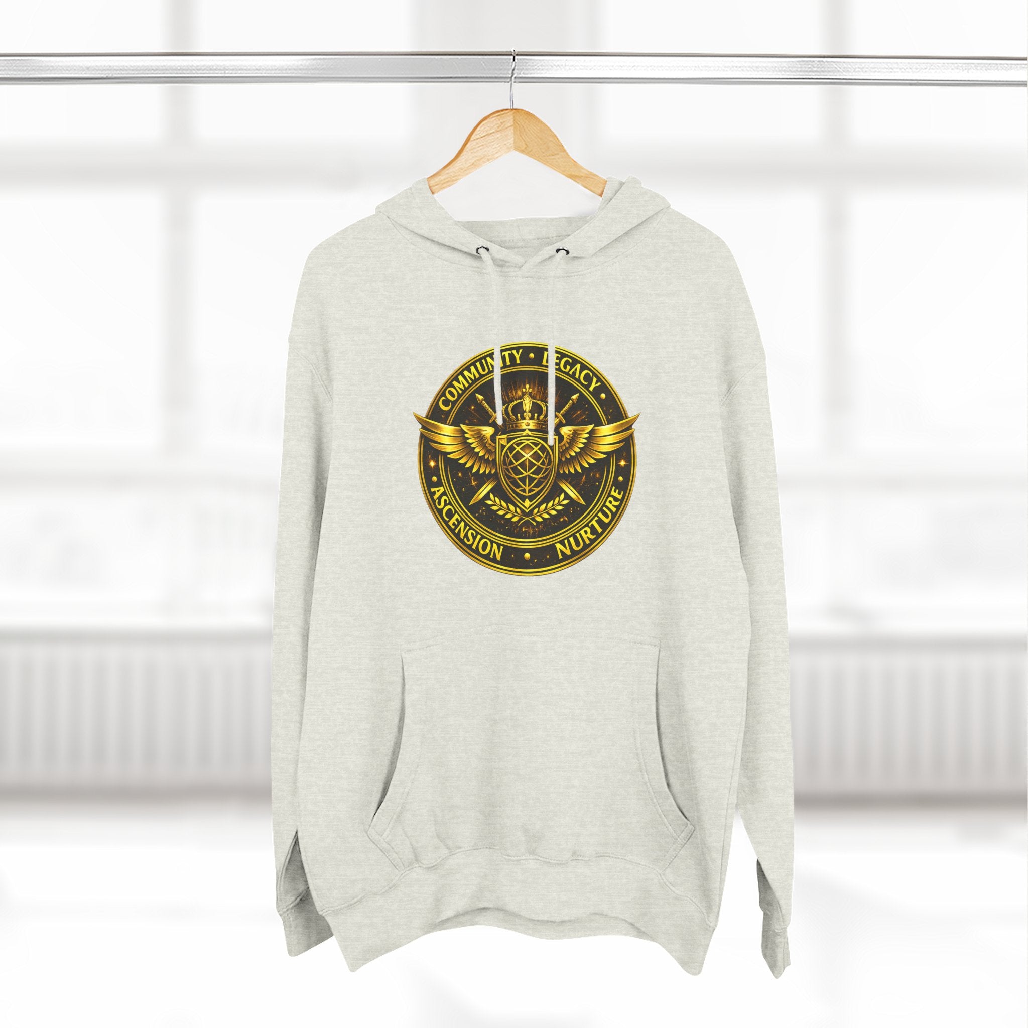 Hoodie - Golden Esoteric Crest Graphic Hoodie (Clan-Destiny)