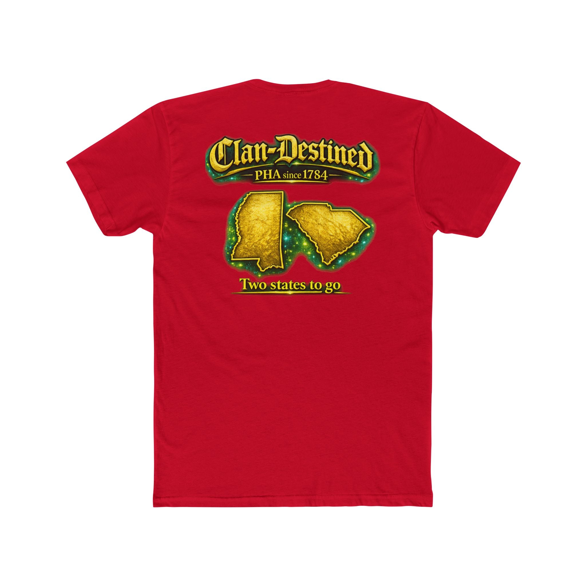 Clan-Destined P.H.A. Tee — Vintage Fraternal Crew Shirt