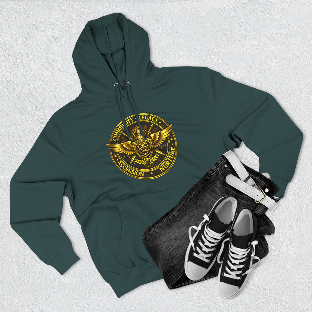 Hoodie - Golden Esoteric Crest Graphic Hoodie (Clan-Destiny)