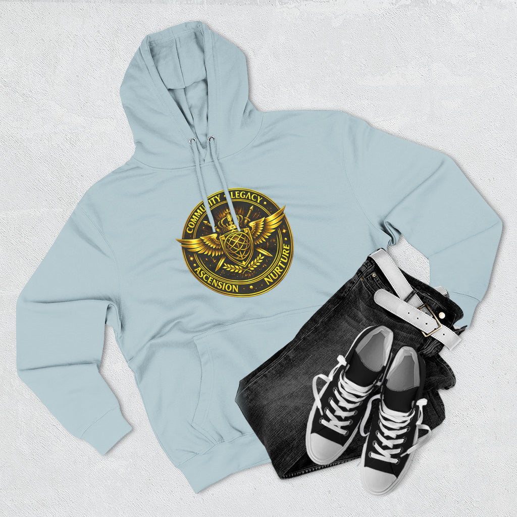 Hoodie - Golden Esoteric Crest Graphic Hoodie (Clan-Destiny)