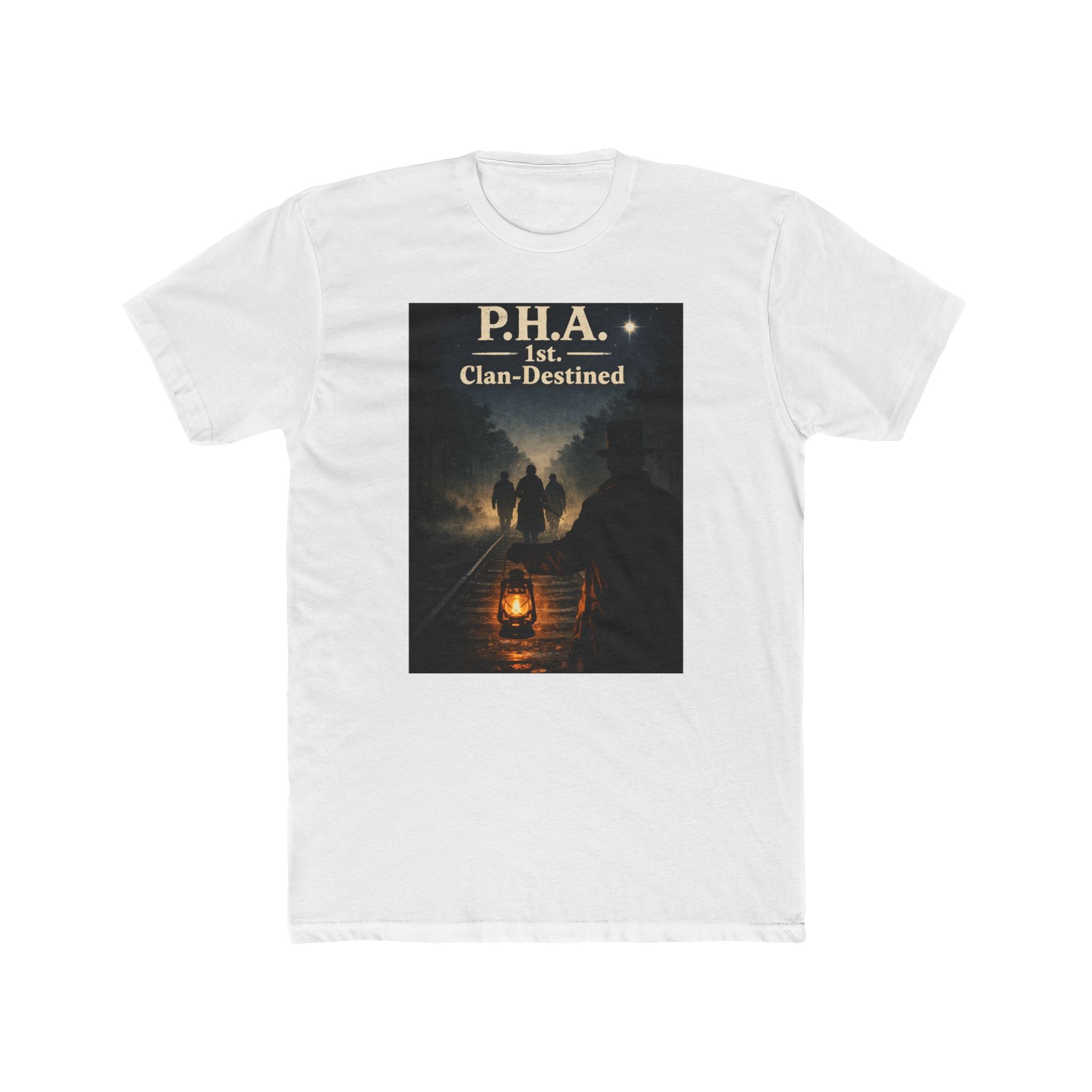 Clan-Destined P.H.A. Tee — Vintage Fraternal Crew Shirt