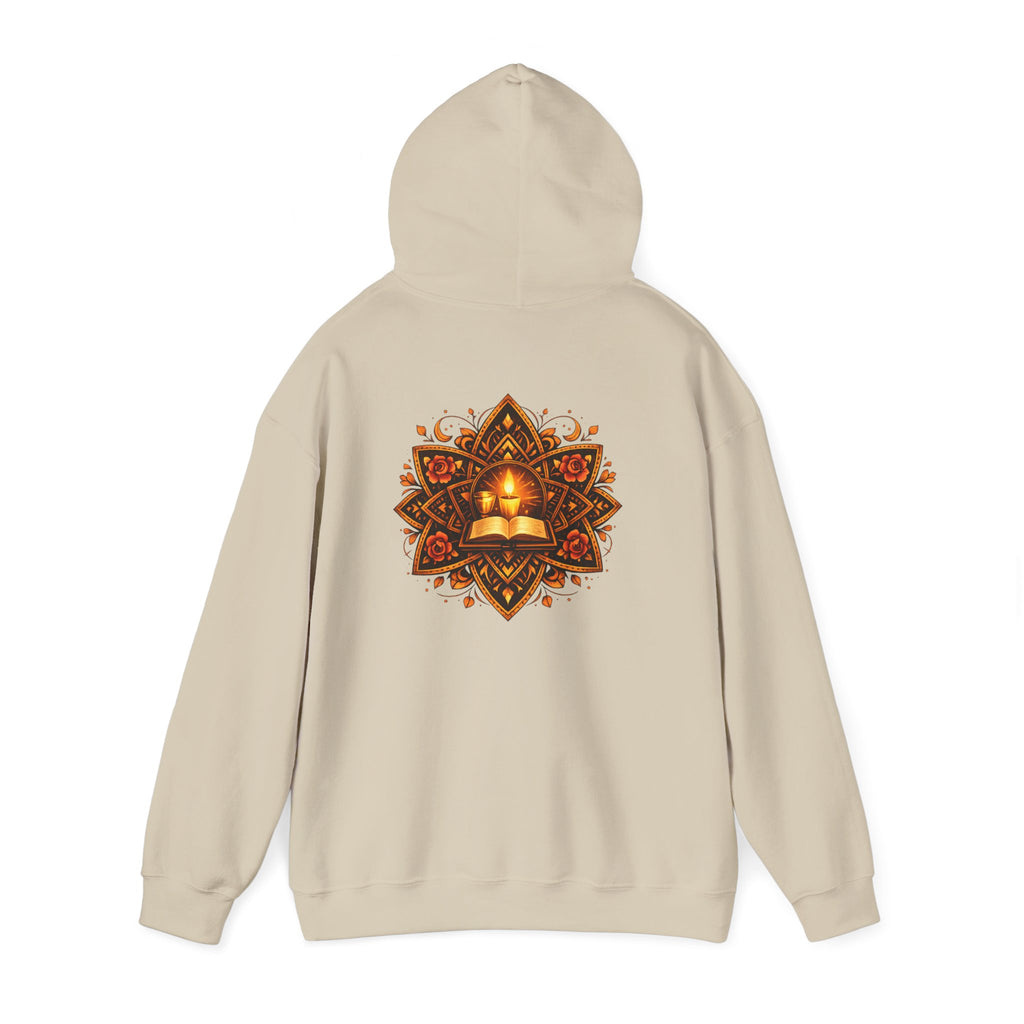 Clan Destiny Floral Rose Hoodie — "Own Your Light" Inspirational Pullover