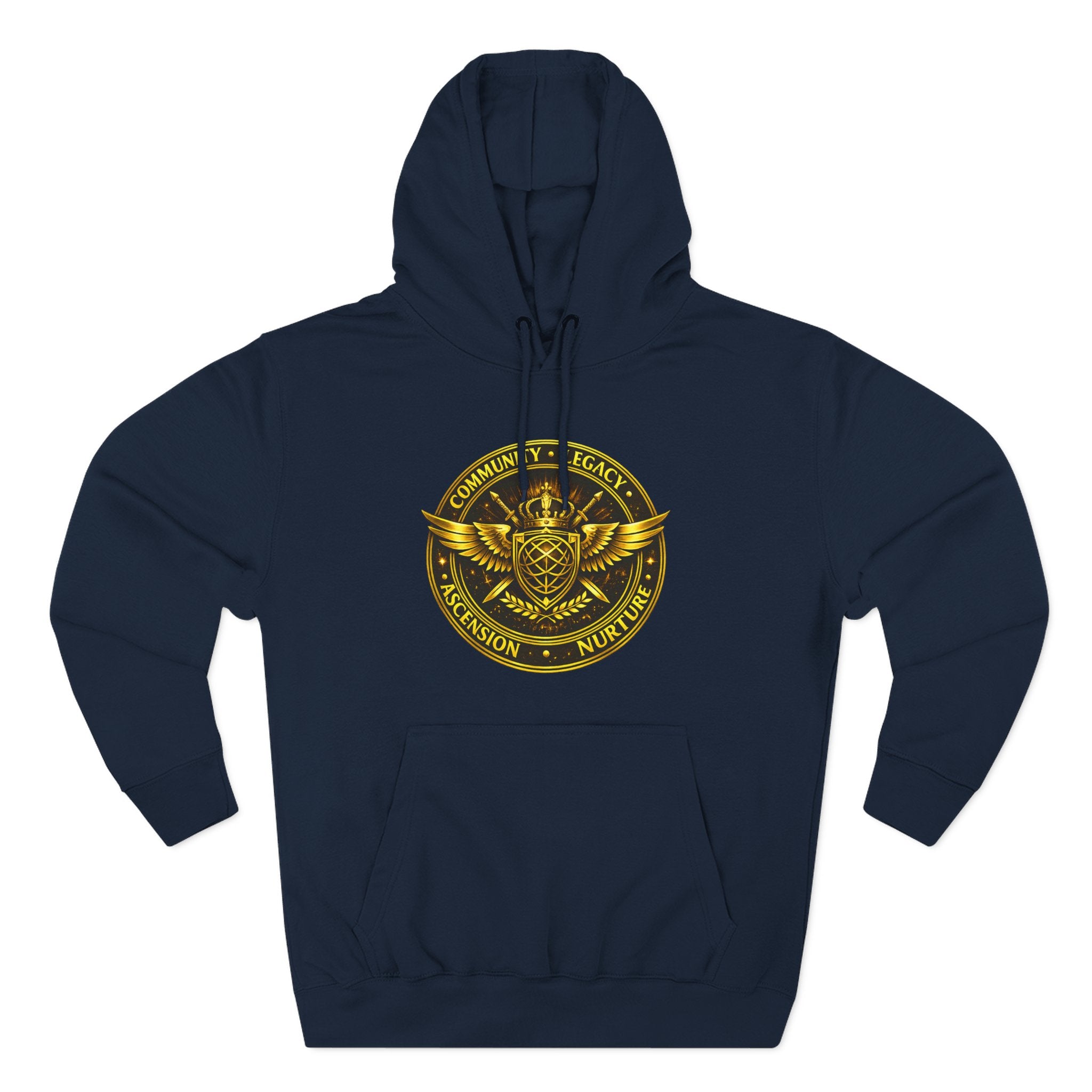 Hoodie - Golden Esoteric Crest Graphic Hoodie (Clan-Destiny)