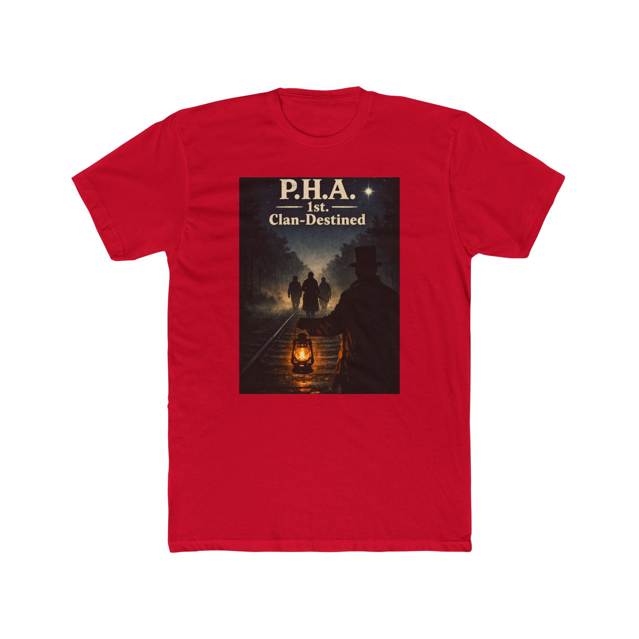 Clan-Destined P.H.A. Tee — Vintage Fraternal Crew Shirt