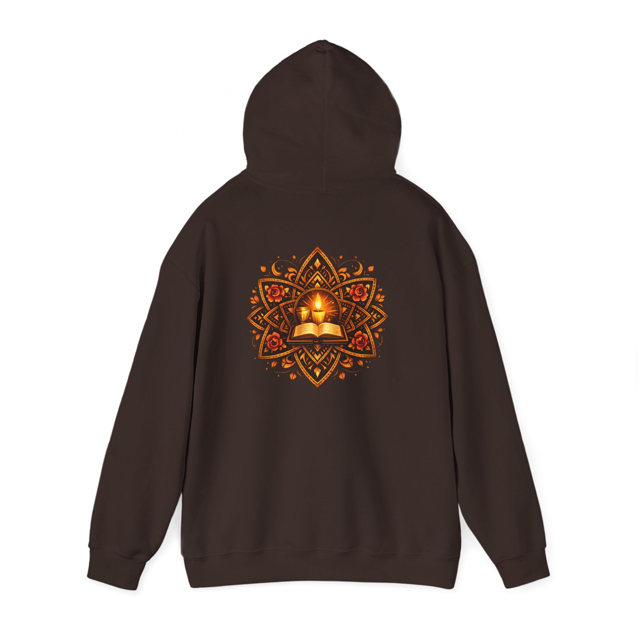 Clan Destiny Floral Rose Hoodie — "Own Your Light" Inspirational Pullover