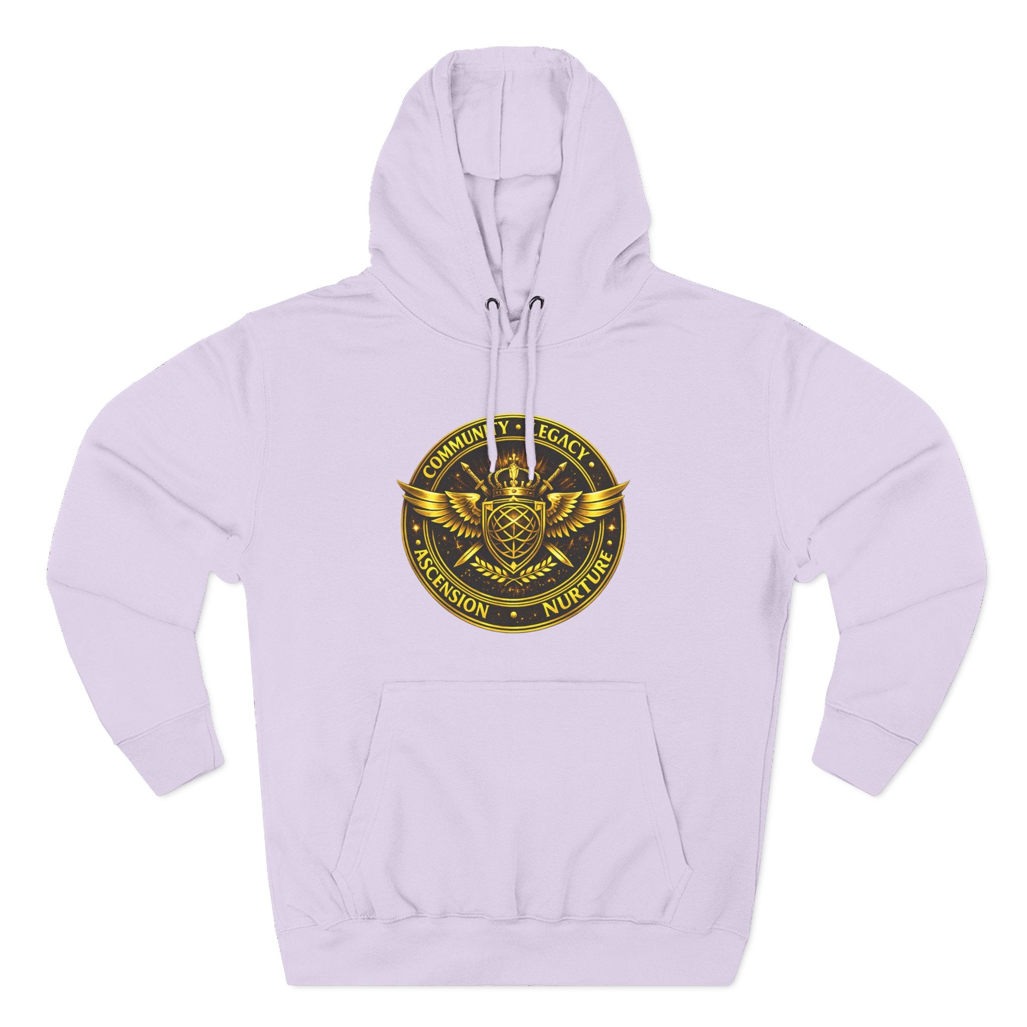 Hoodie - Golden Esoteric Crest Graphic Hoodie (Clan-Destiny)